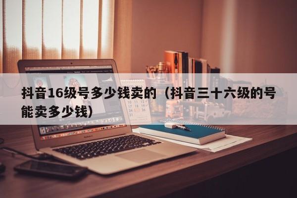 抖音16级号多少钱卖的（抖音三十六级的号能卖多少钱）