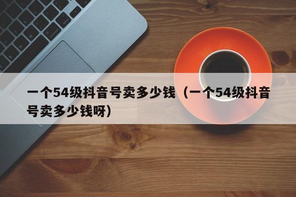 一个54级抖音号卖多少钱（一个54级抖音号卖多少钱呀）